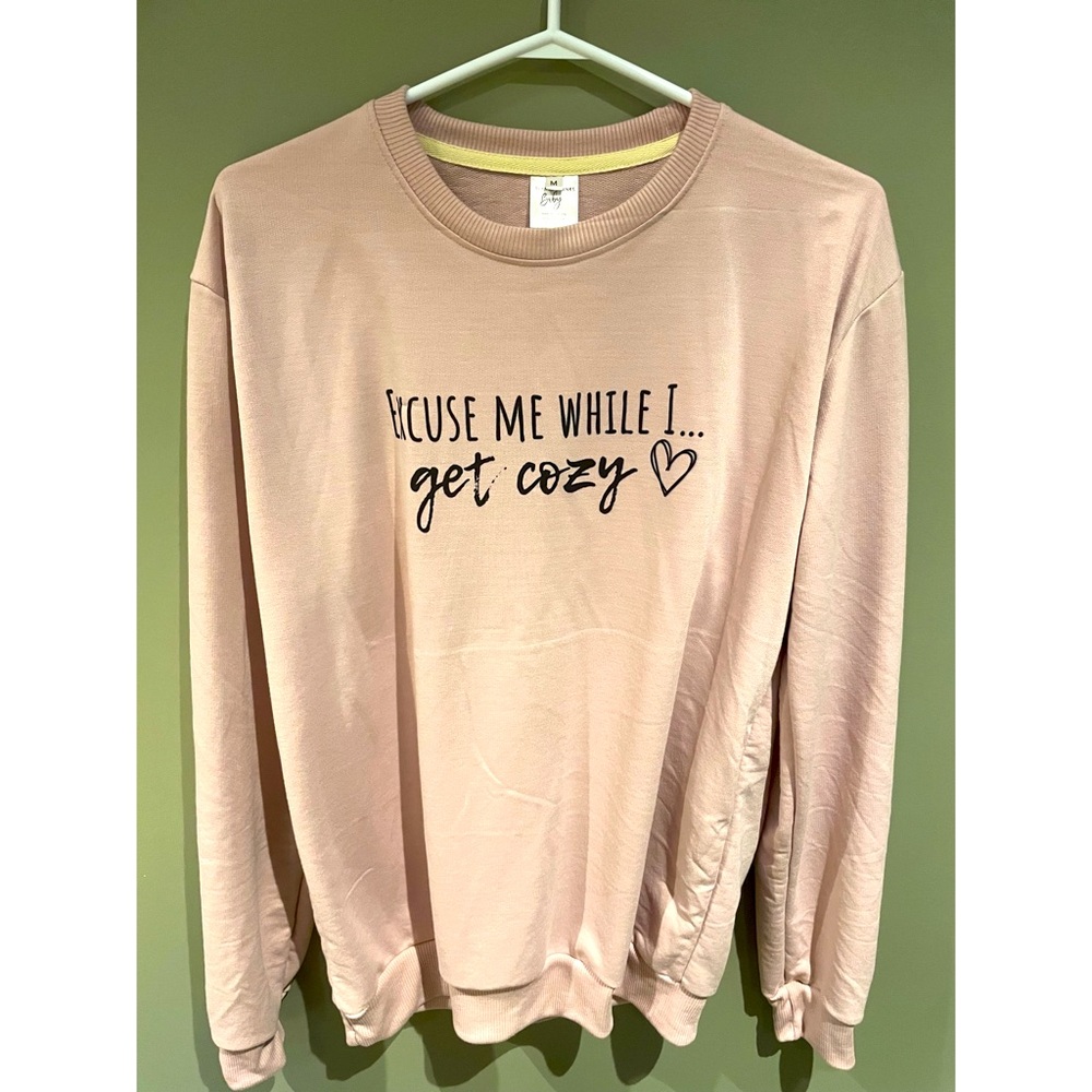 Lilac Crewneck - Excuse me while I get cozy